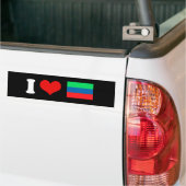 Vlag van Dagestan Bumpersticker (Op Truck)
