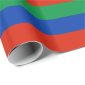 Vlag van Dagestan Cadeaupapier (Rol Hoek)
