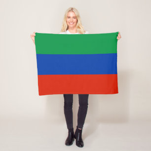 Vlag van Dagestan Fleece Deken