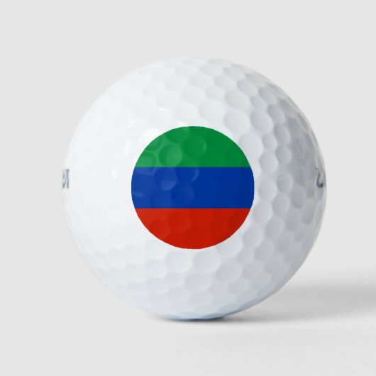 Vlag van Dagestan Golfballen (Voorkant)