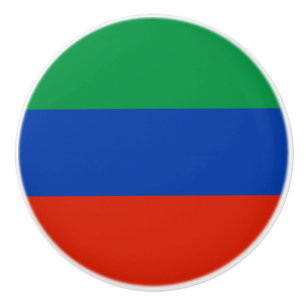Vlag van Dagestan Keramische Knop