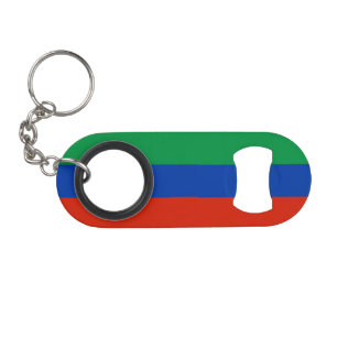 Vlag van Dagestan Mini Flessenopener