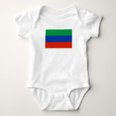 Vlag van Dagestan Romper (Voorkant)