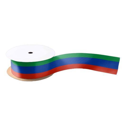 Vlag van Dagestan Satijnen Lint (Spoel)