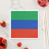 Vlag van Dagestan Servet (Insitu)