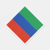 Vlag van Dagestan Servet (Hoek)