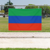 Vlag van Dagestan Spandoek (Insitu)