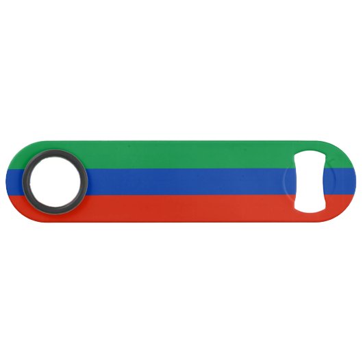Vlag van Dagestan Speed Flessenopener (Voorkant (Horizontaal))