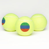 Vlag van Dagestan Tennisballen (Multi)