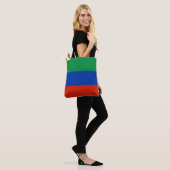 Vlag van Dagestan Tote Bag (Op model)