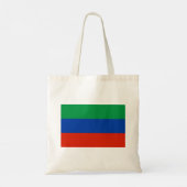Vlag van Dagestan Tote Bag (Achterkant)