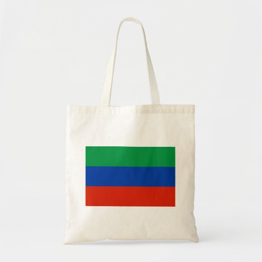 Vlag van Dagestan Tote Bag (Voorkant)