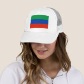 Vlag van Dagestan Trucker Pet (In situ)