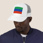 Vlag van Dagestan Trucker Pet (In situ)