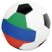 Vlag van Dagestan Voetbal (Drie kwart)