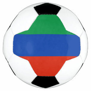 Vlag van Dagestan Voetbal