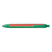 Vlag van Dagestan Zwarte Inkt Pen (Achterkant)