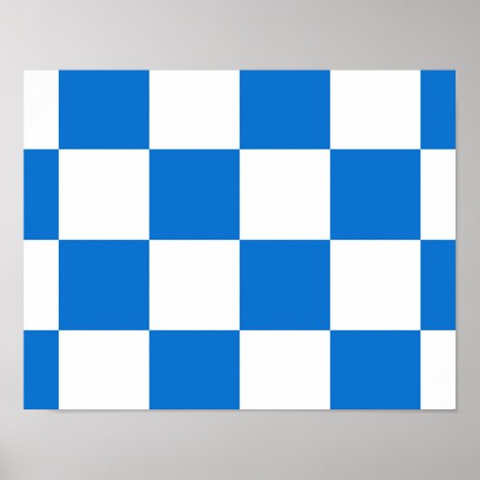 Vlag van Dalfsen Poster (Voorkant)