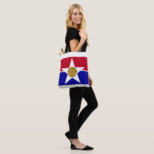 Vlag van Dallas, Canvas tas Texas (Op model)
