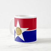 Vlag van Dallas, Mok Texas Coffee (Voorkant links)