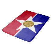 Vlag van Dallas (Texas) Badmat (Gekanteld)