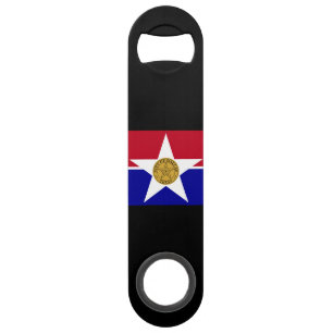 Vlag van Dallas, Texas Bar Key Speed Flessenopener