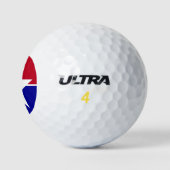 Vlag van Dallas (Texas) Golfballen (Logo)