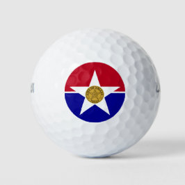 Vlag van Dallas (Texas) Golfballen