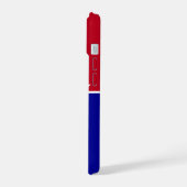 Vlag van Dallas, Texas iPhone 15 Case (Linkerkant)