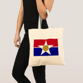Vlag van Dallas (Texas) Tote Bag (Voorkant (product))