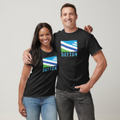 Vlag van Dayton, Ohio (2021) T-shirt (Unisex)