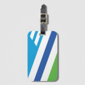 Vlag van Dayton, Ohio Bagagelabel (Voorkant (verticaal))