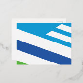 Vlag van Dayton, Ohio Folie Feestdagen Briefkaart (Voorkant / Achterkant)