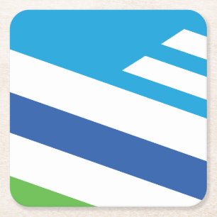 Vlag van Dayton, Ohio Kartonnen Onderzetters