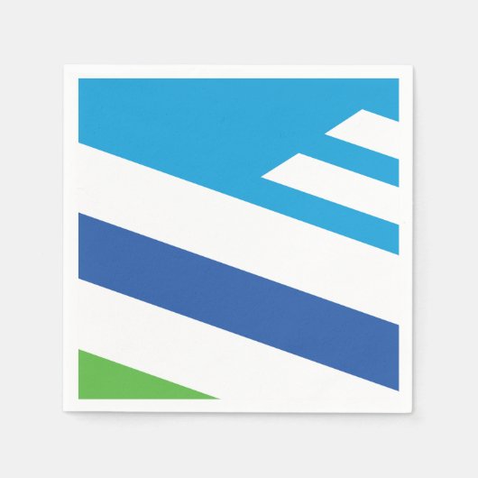 Vlag van Dayton, Ohio Servet (Voorkant)