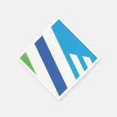 Vlag van Dayton, Ohio Servet (Hoek)