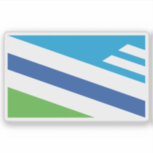 Vlag van Dayton, Ohio, Verenigde Staten Sticker