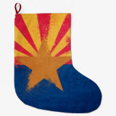 Vlag van de afhankelijke Arizona Grote Kerstsok (Voorkant)