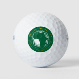 Vlag van de Afrikaanse Unie (Afrika) (Panafrica) Golfballen