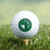 Vlag van de Afrikaanse Unie (Afrika) (Panafrica) Golfballen (Insitu Shirt)
