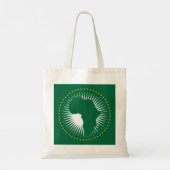 Vlag van de Afrikaanse Unie (Afrika) (Panafrica) Tote Bag (Achterkant)