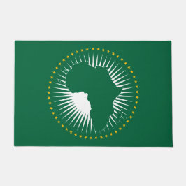 Vlag van de Afrikaanse Unie (Afrika) (Panafrika) Deurmat