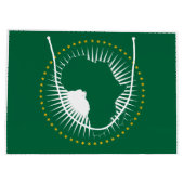 Vlag van de Afrikaanse Unie (Afrika) (Panafrika) Groot Cadeauzakje (Achterkant)