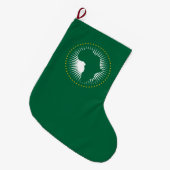 Vlag van de Afrikaanse Unie (Afrika) (Panafrika) Grote Kerstsok (Voorkant (Hangend))