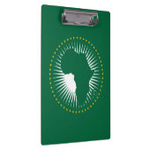 Vlag van de Afrikaanse Unie (Afrika) (Panafrika) Klembord (Rechts)