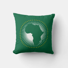 Vlag van de Afrikaanse Unie (Afrika) (Panafrika) Kussen