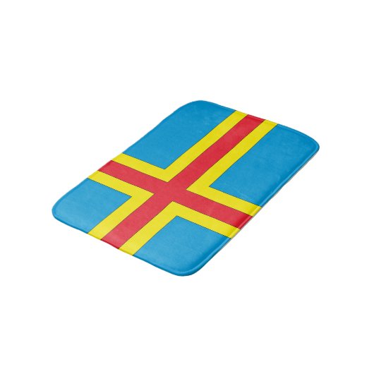 vlag van de Alandeilanden Badmat (Gekanteld)