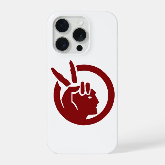 Vlag van de American Indian Movement iPhone Hoesje (Achterkant)