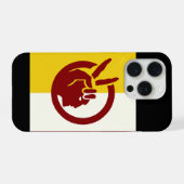 Vlag van de American Indian Movement iPhone Hoesje (Achterkant horizontaal)