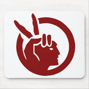 Vlag van de American Indian Movement Muismat